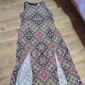 London Times Slinky Maxi Plus Size Dress 20W